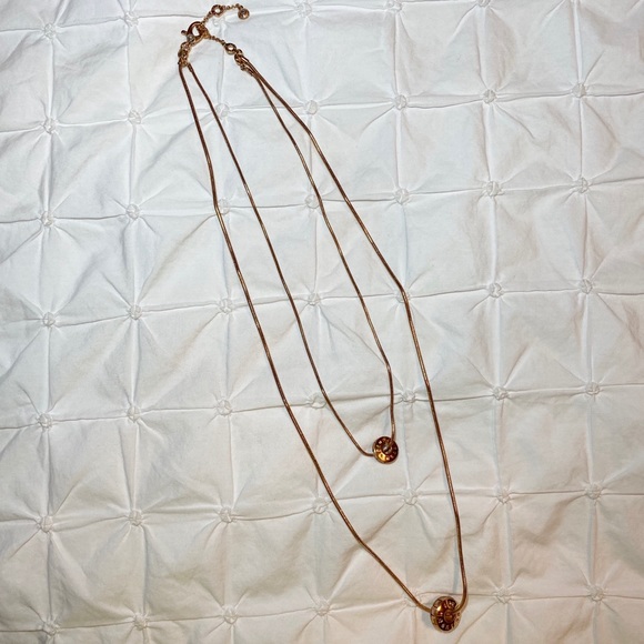 Henri Bendel Double Chain Necklace - Picture 3 of 6